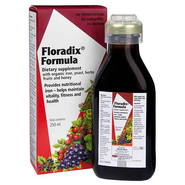 Buy Floradix Formula by Floradix I HealthPost NZ - 250ml | HealthPost NZ