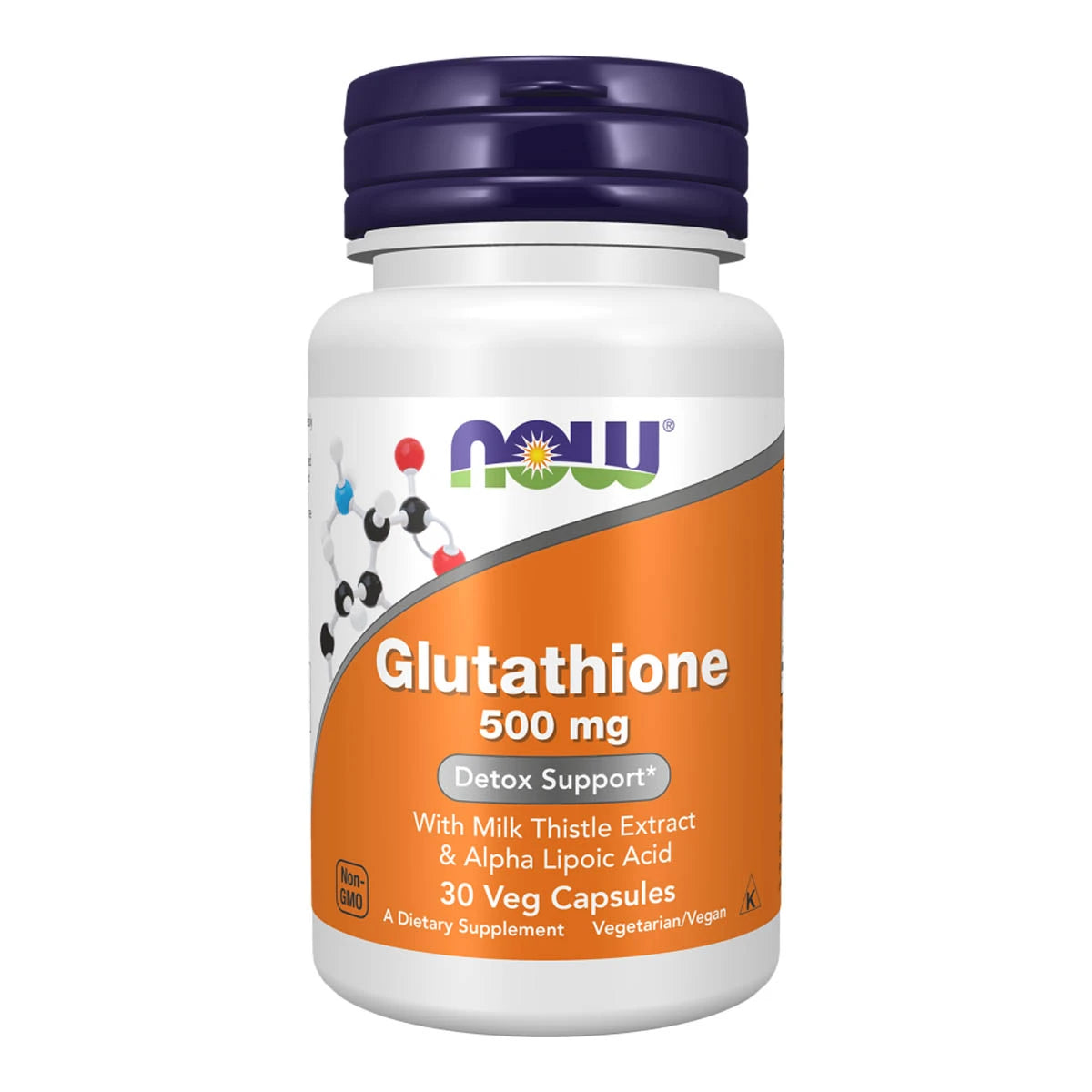 Buy Glutathione 500mg by NOW Foods - 30 vegecaps