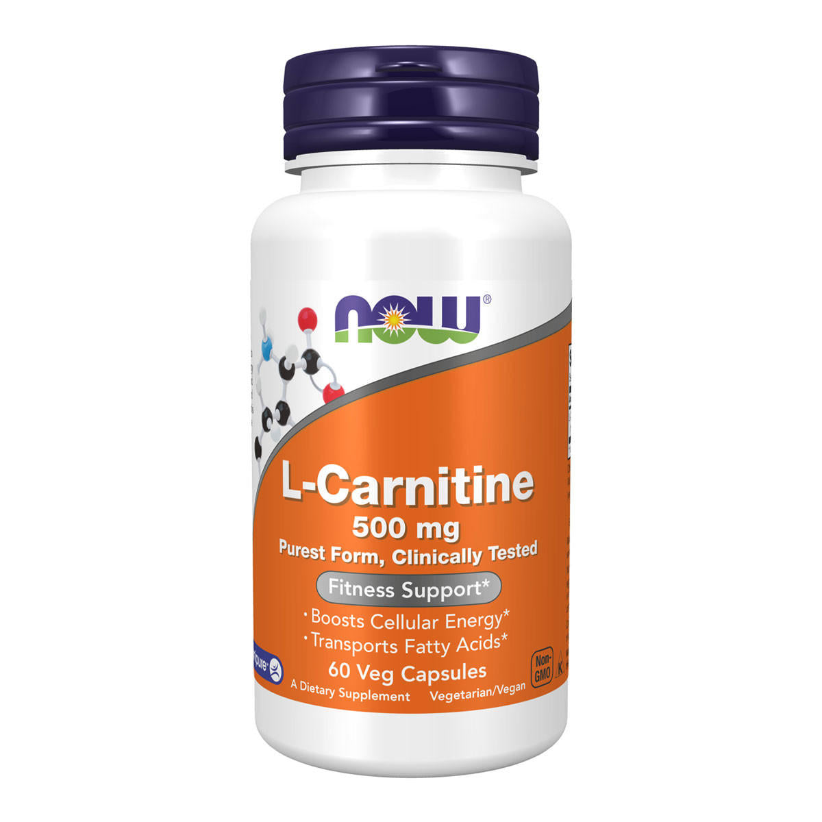 l carnitine vs inositol NOW L-Carnitine 500mg Capsules 60