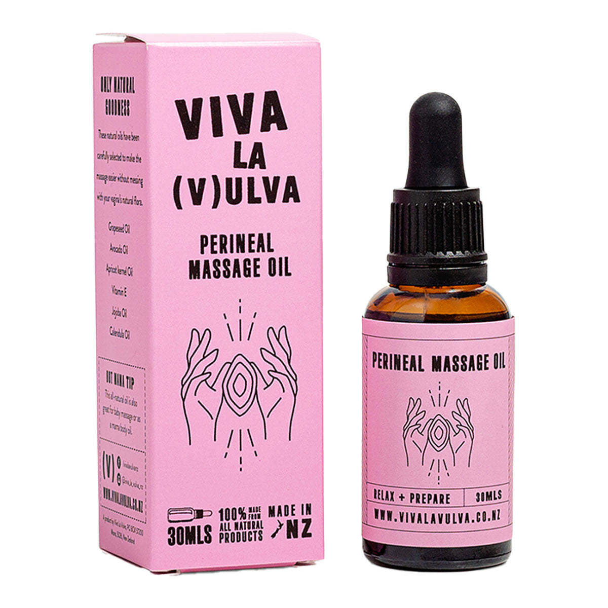 Buy Perineal Massage Oil by Viva La Vulva I HealthPost NZ - 30ml | HealthPost NZ Buy Perineal Massage Oil by Viva La Vulva I HealthPost NZ - 30ml | HealthPost NZ