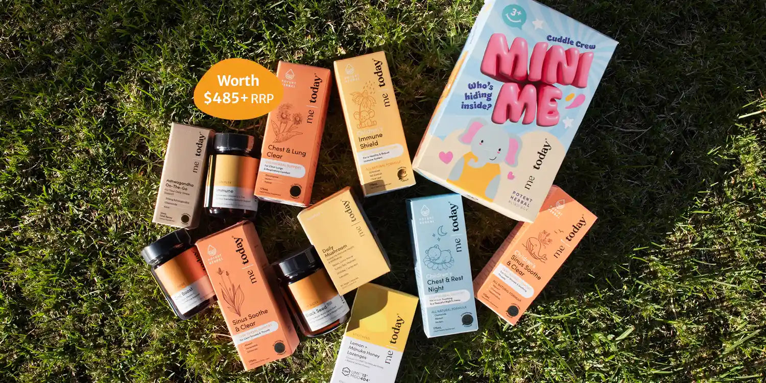 Collection of Me Today products for a giveaway worth $485+