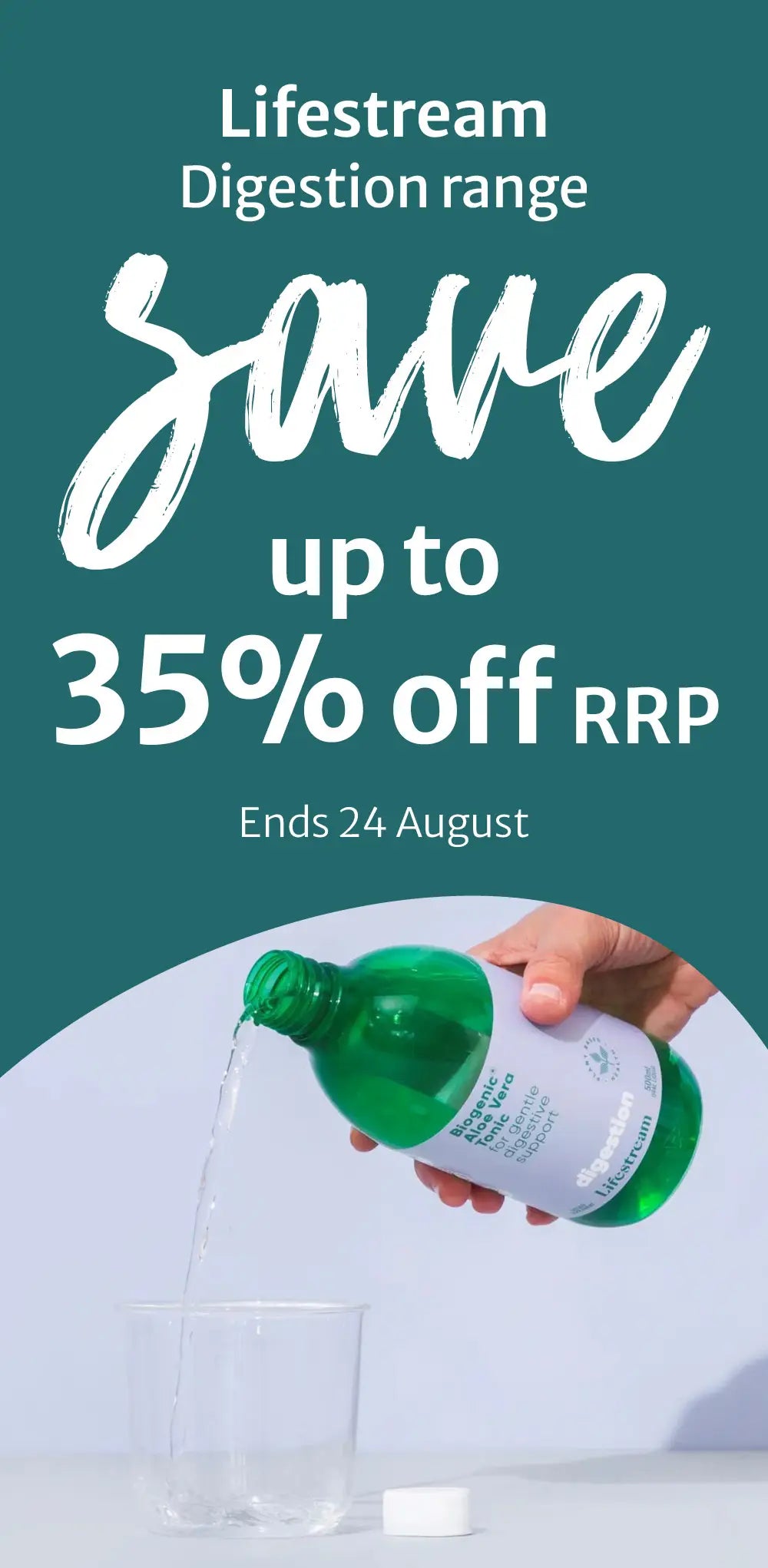 260811 Lifestream Save up to 35% off RRP on Digestion Range