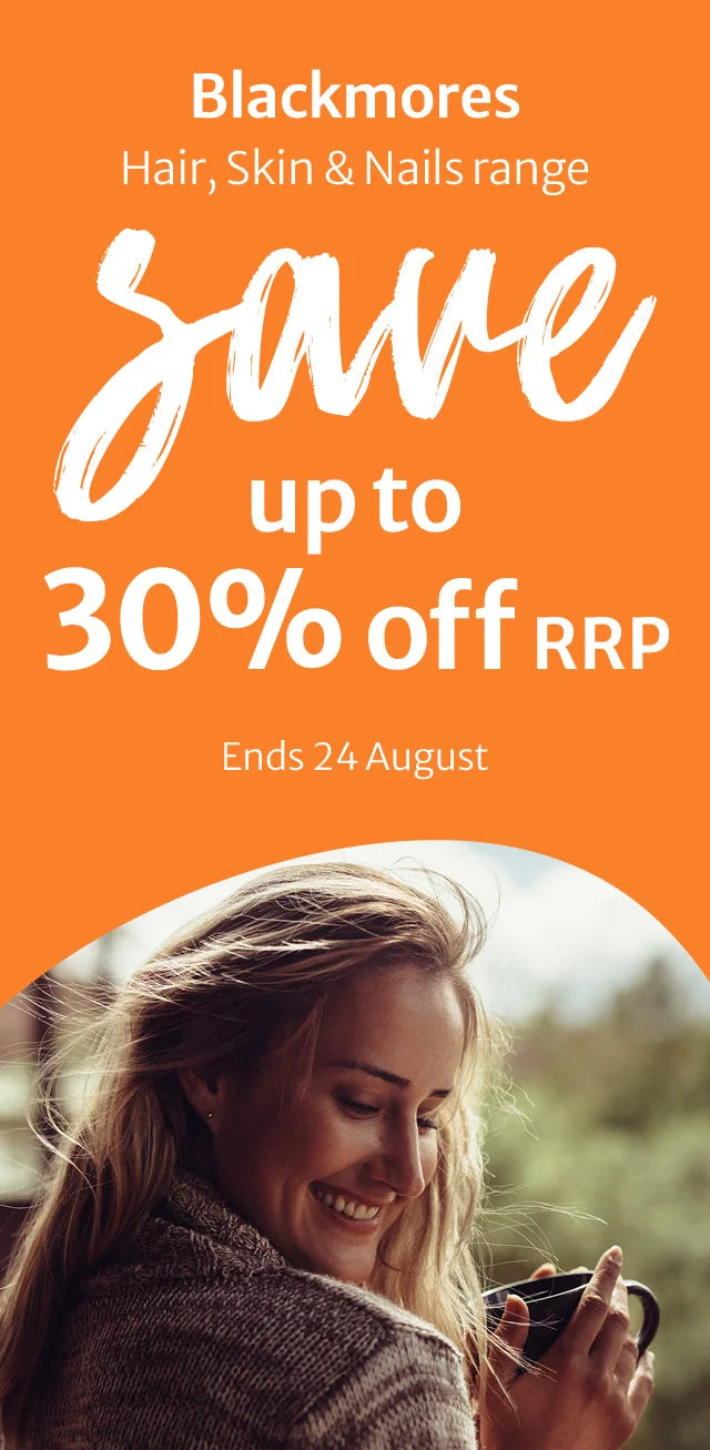 260817 Blackmores Hair, Skin & Nails Range Save up to 30% off RRP