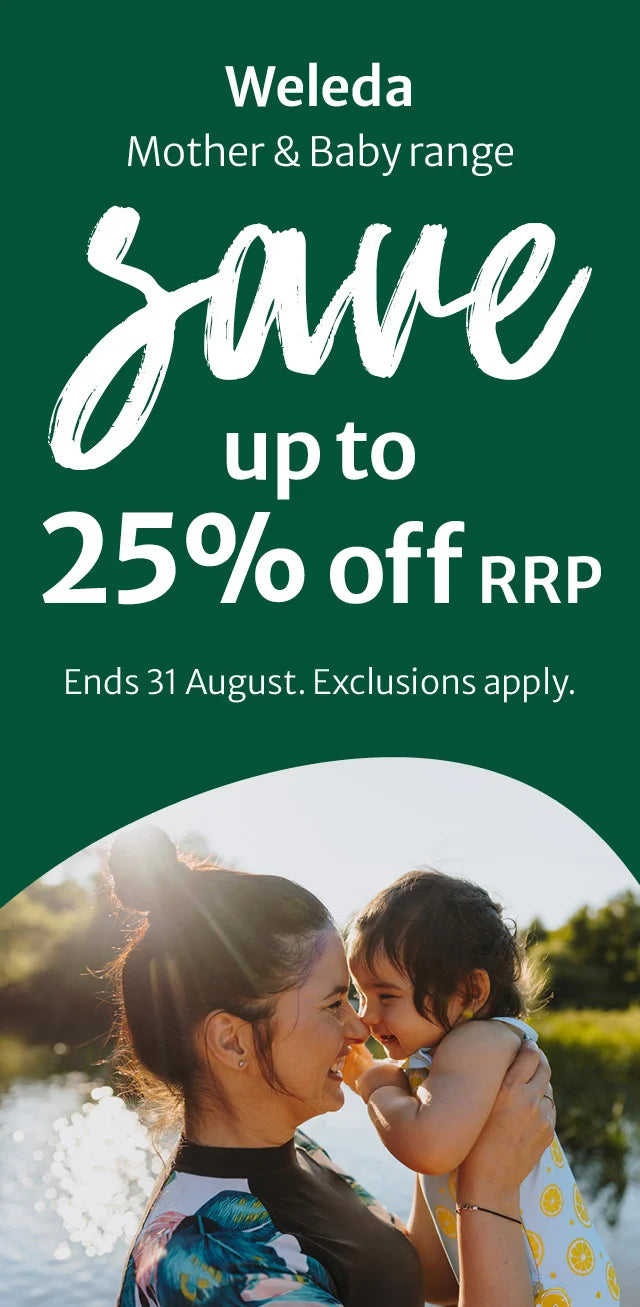 260817 Weleda Mother & Baby range Save up to 25% off RRP