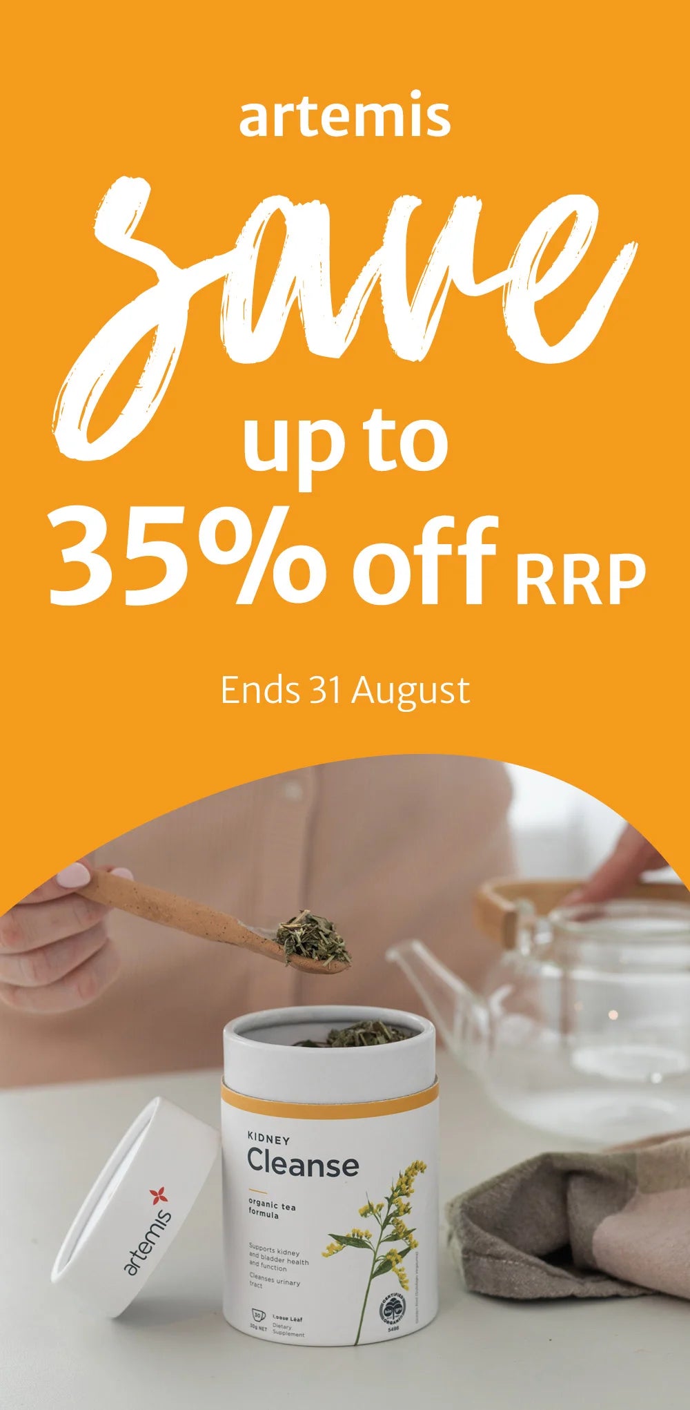 260817 Artemis Save up to 35% off RRP
