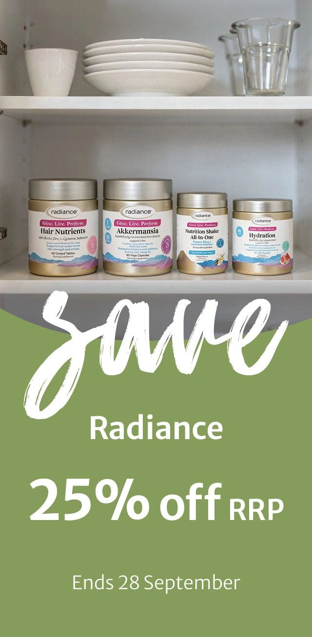 260914 Radiance Save 25% off RRP