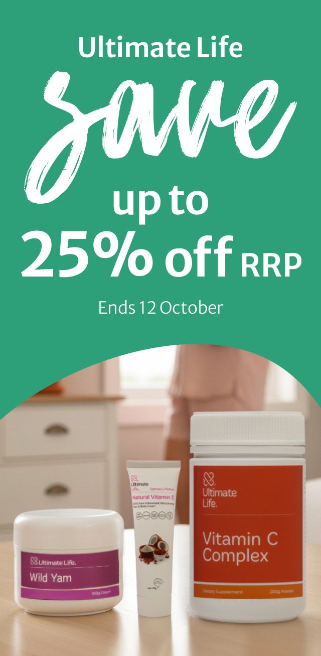 260928 Ultimate Life Save up to 25% off RRP