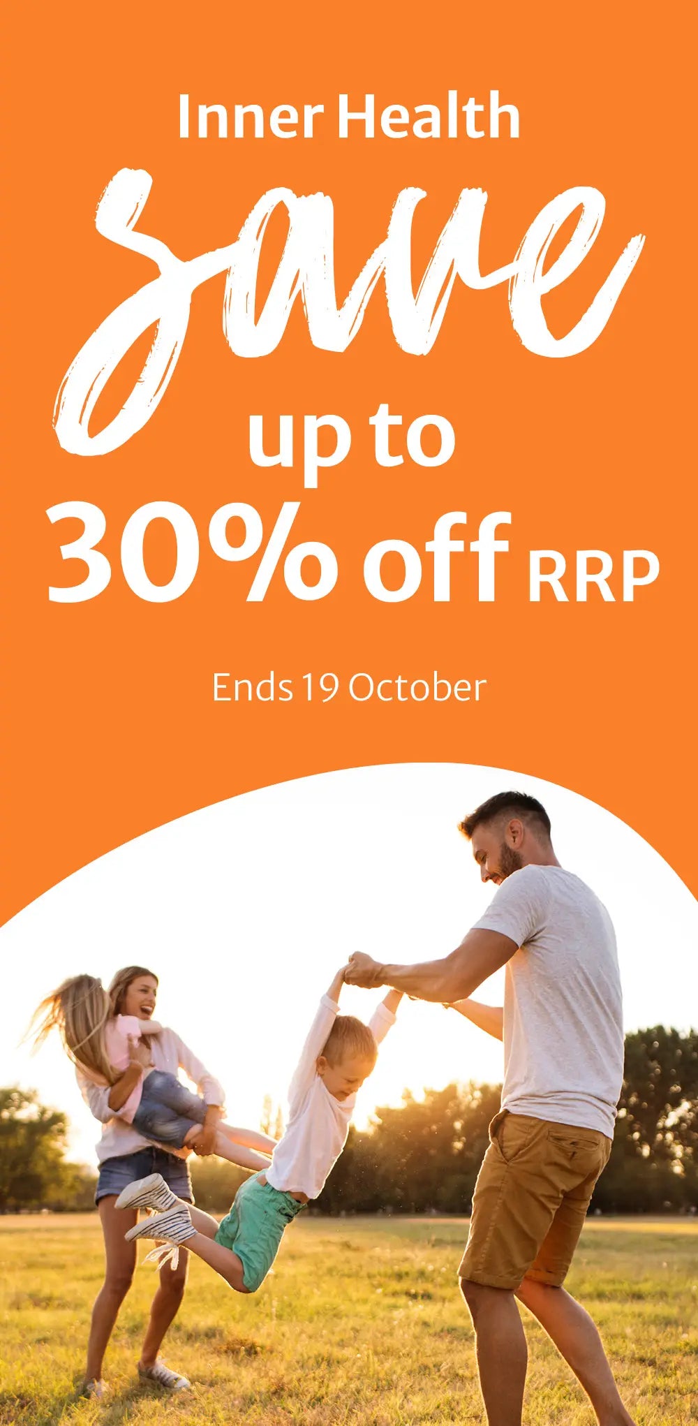 261005 Inner Health Save up to 30% off RRP