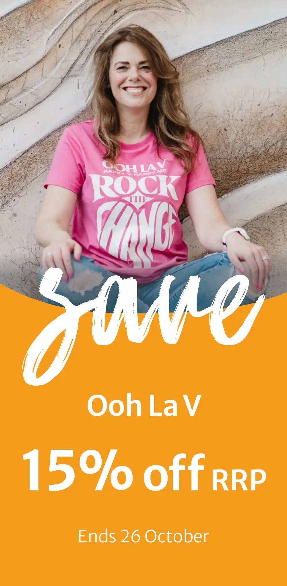 261012 Ooh La V Save 15% off RRP