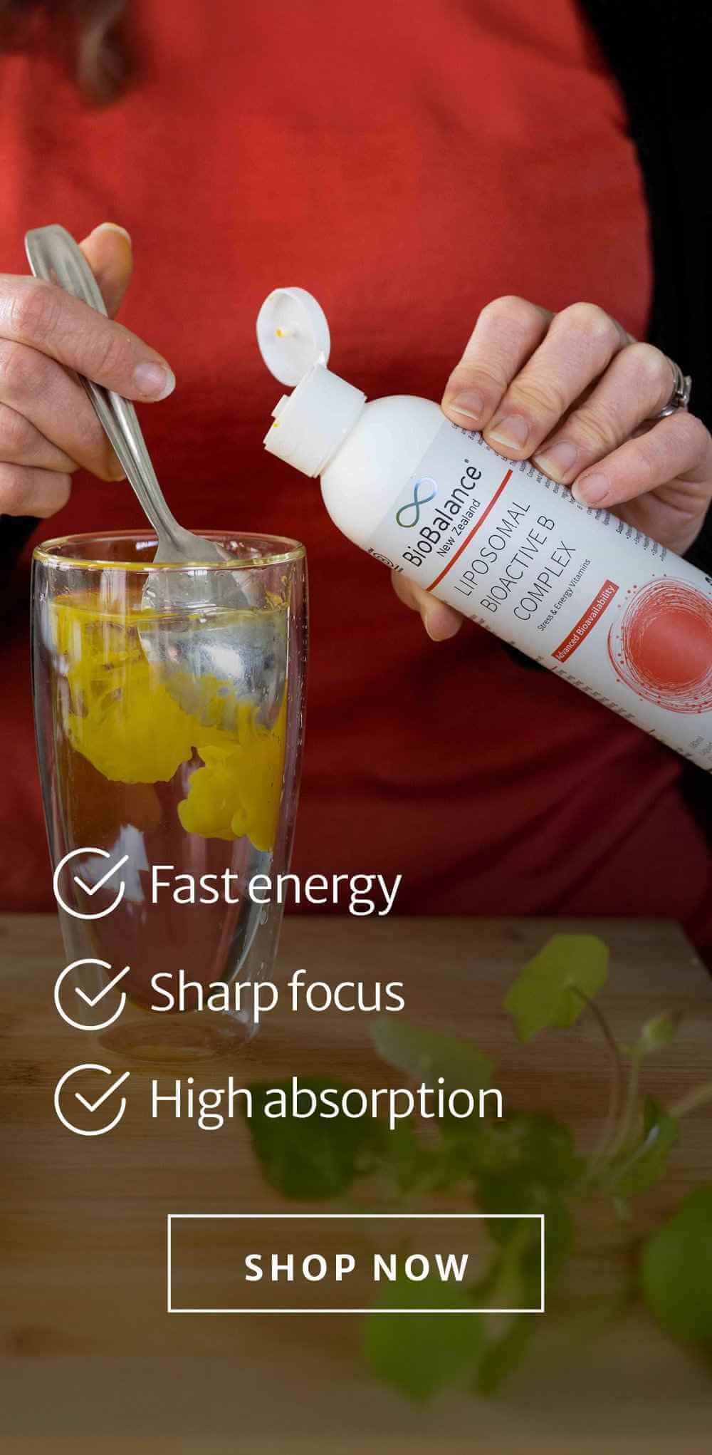 ALWAYS ON Product - BioBalance Liposomal BioActive B Complex