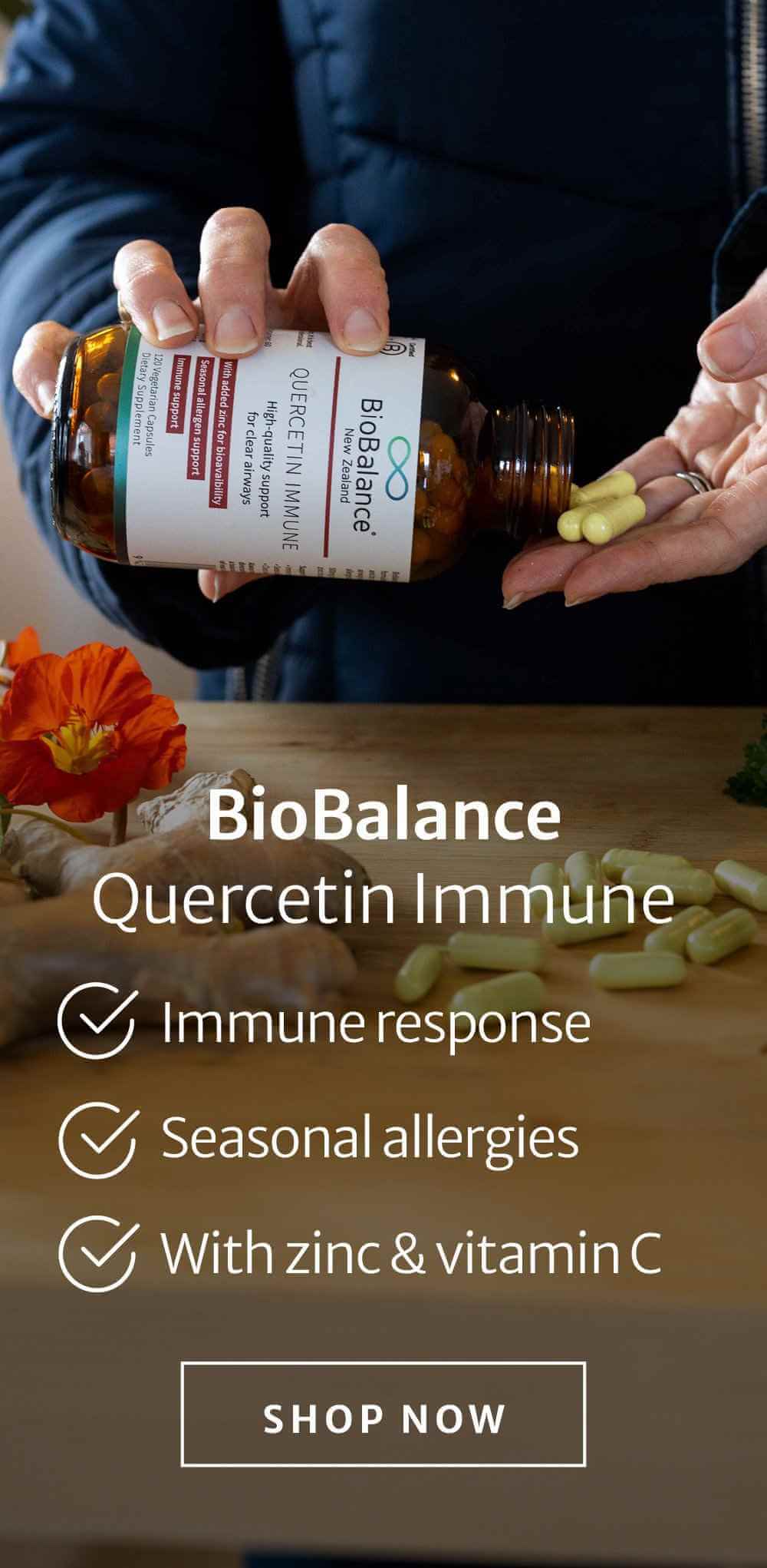 ALWAYS ON Product - BioBalance Quercetin Immune