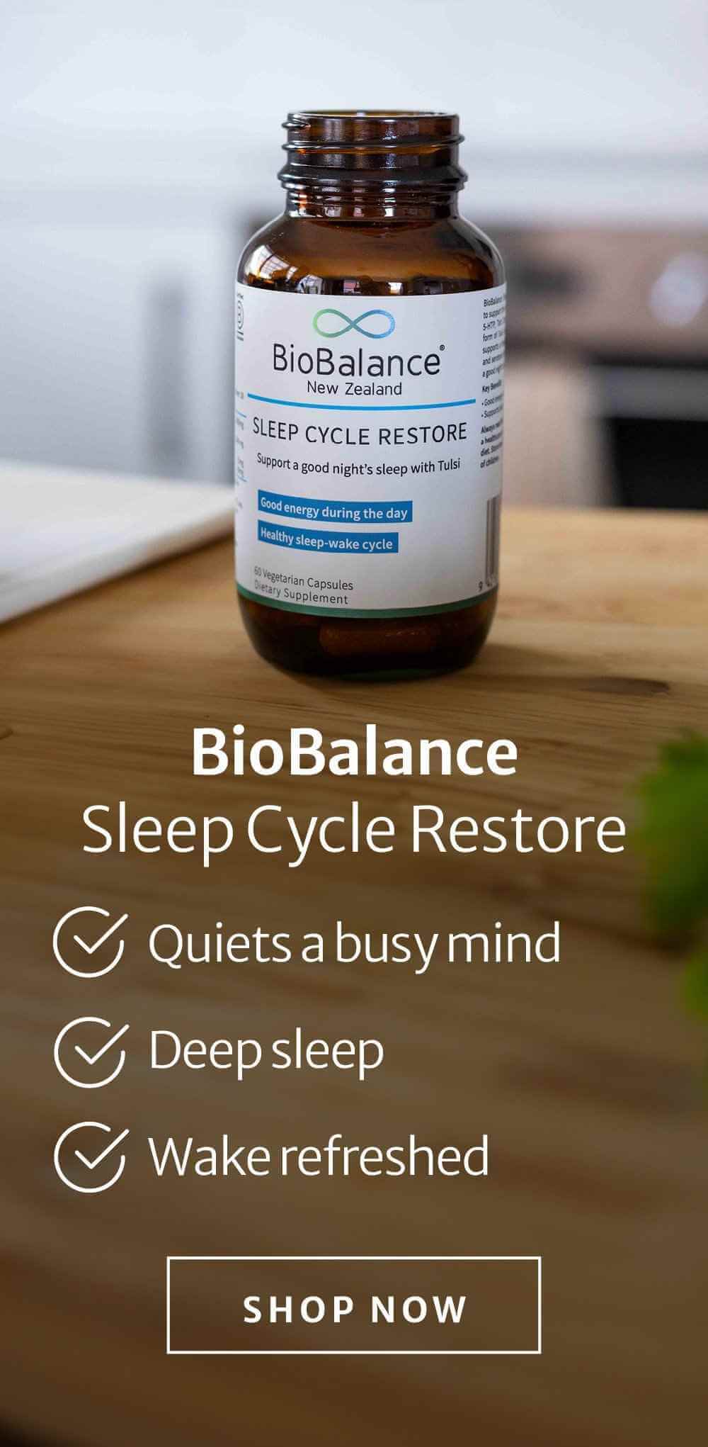 ALWAYS ON Product - BioBalance Sleep Cycle Restore