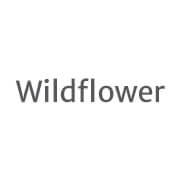 Text 'Wildflower' on a white background.
