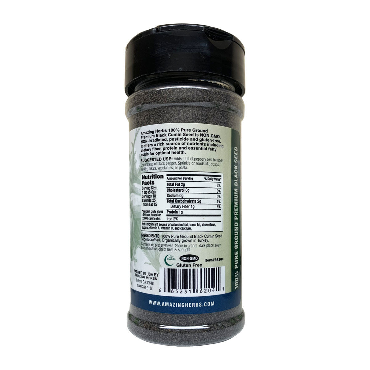 Amazing Herbs Black Cumin Seed Ground_2