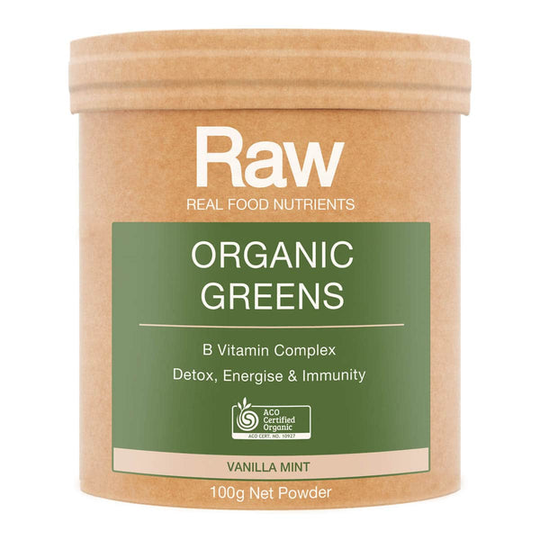 Raw Organic Greens - Vanilla Mint
