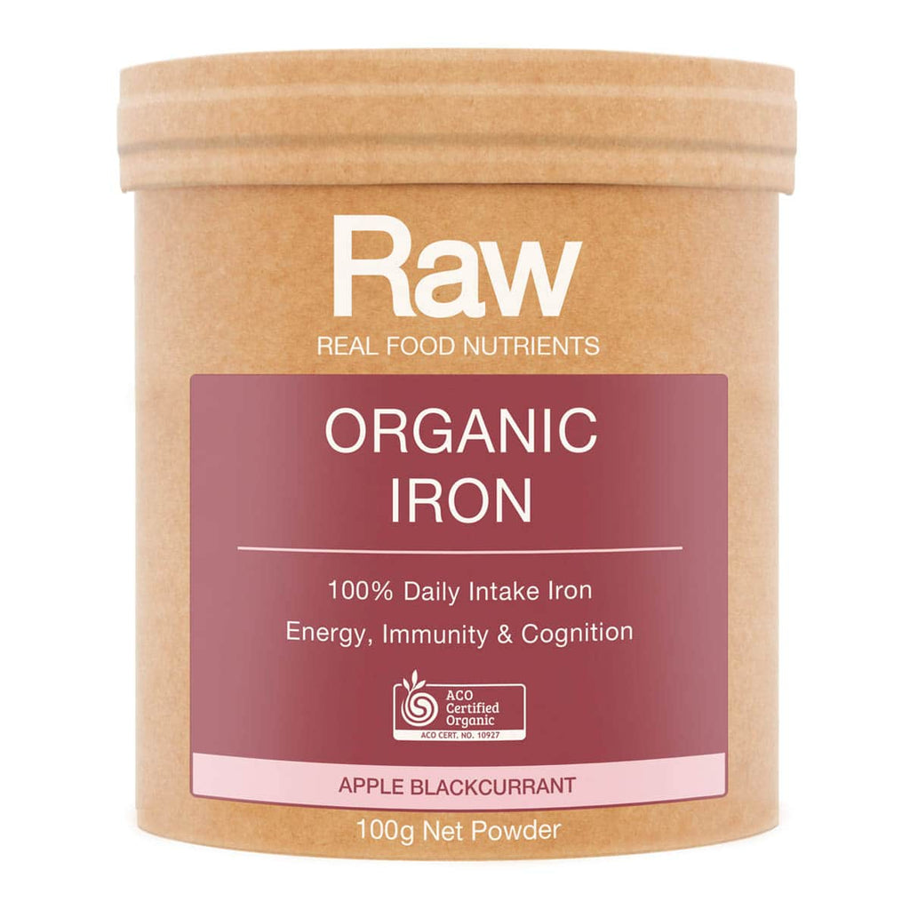 Raw Organic Iron - Apple Blackcurrant
