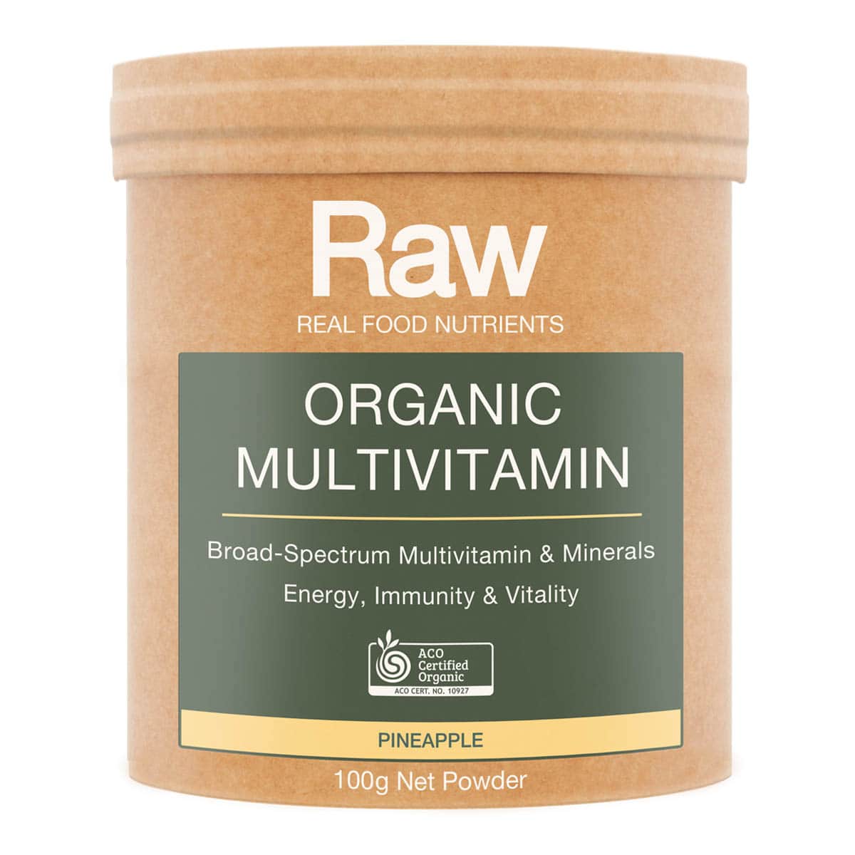 Raw Organic Multivitamin - Pineapple