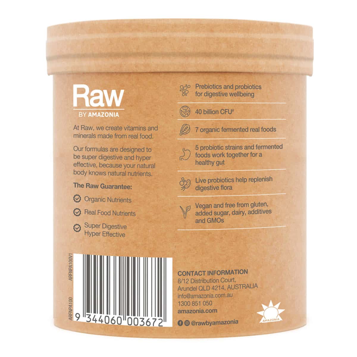 Raw Organic Probiotics - Cloudy Apple