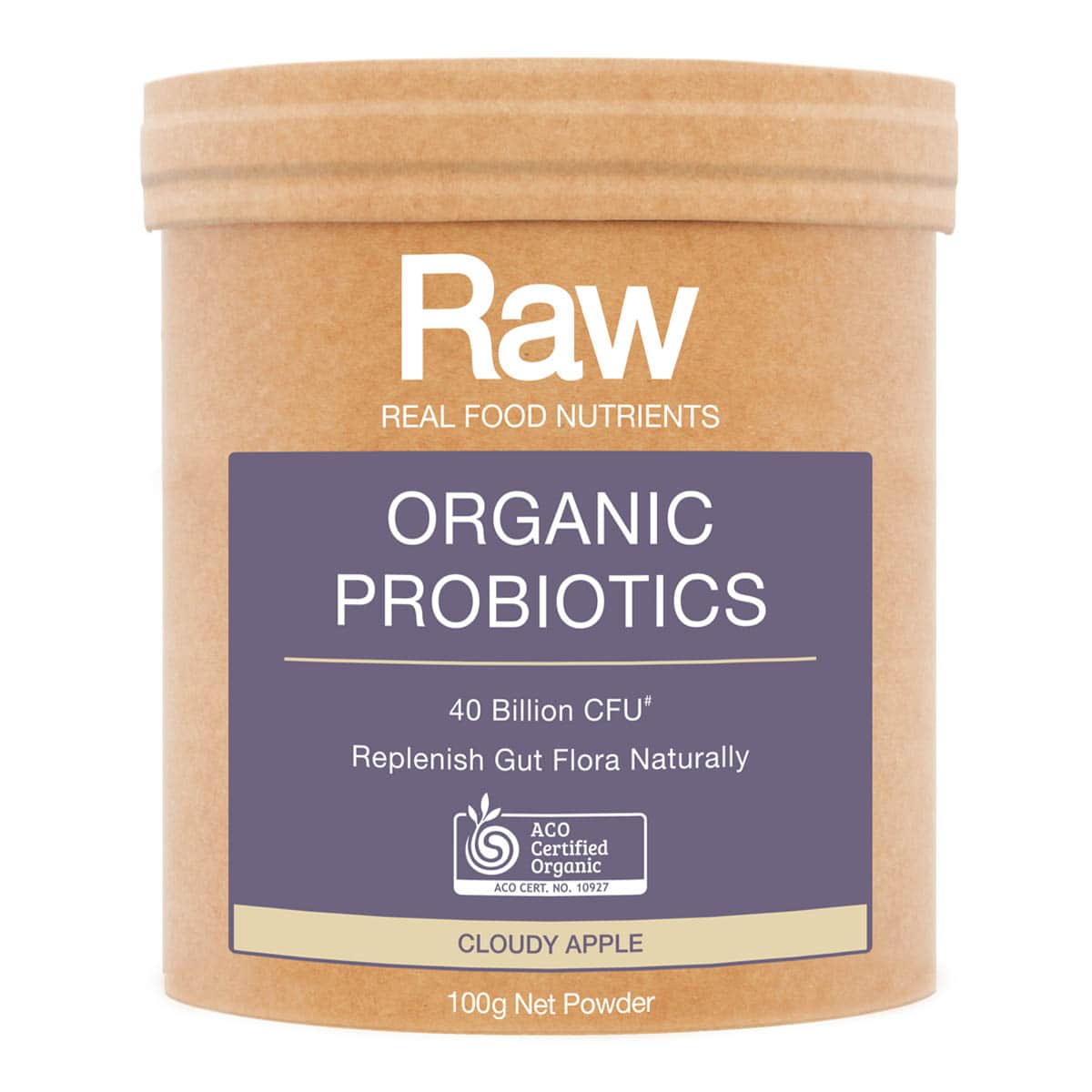 Raw Organic Probiotics - Cloudy Apple