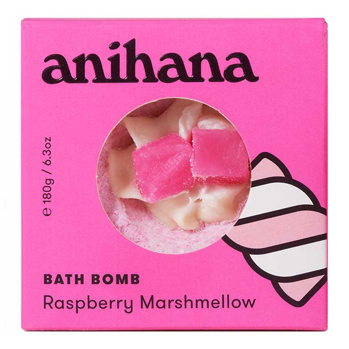 Anihana Bath Bomb - Raspberry Marshmellow _1