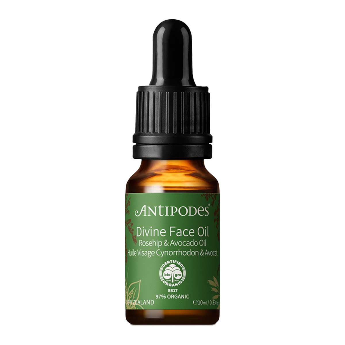 Buy Divine Face Oil Rosehip & Avocado Oil by Antipodes I HealthPost NZ -  10ml