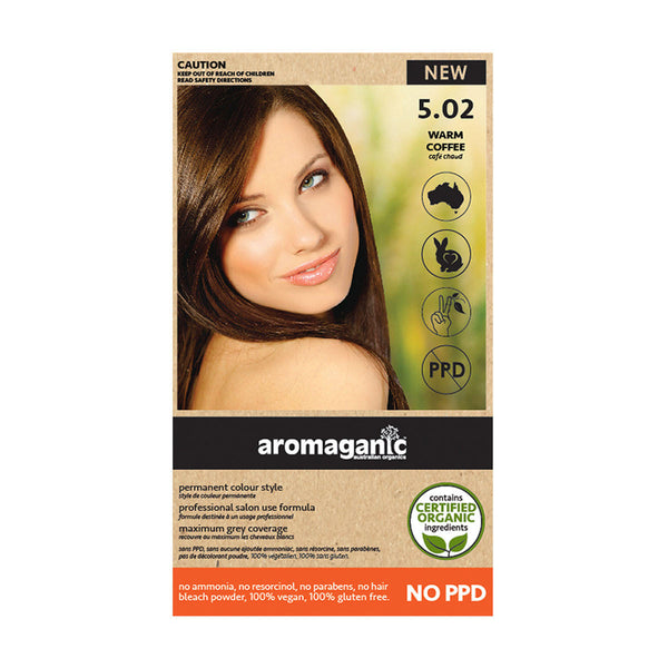 Warm Coffee Hair Dye (5.02)