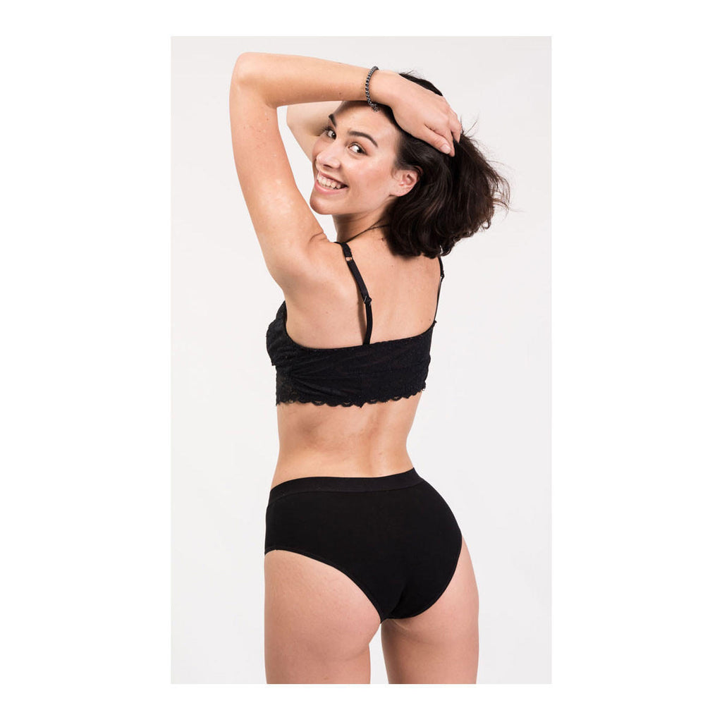 AWWA Cotton Basic Period Brief Black_2