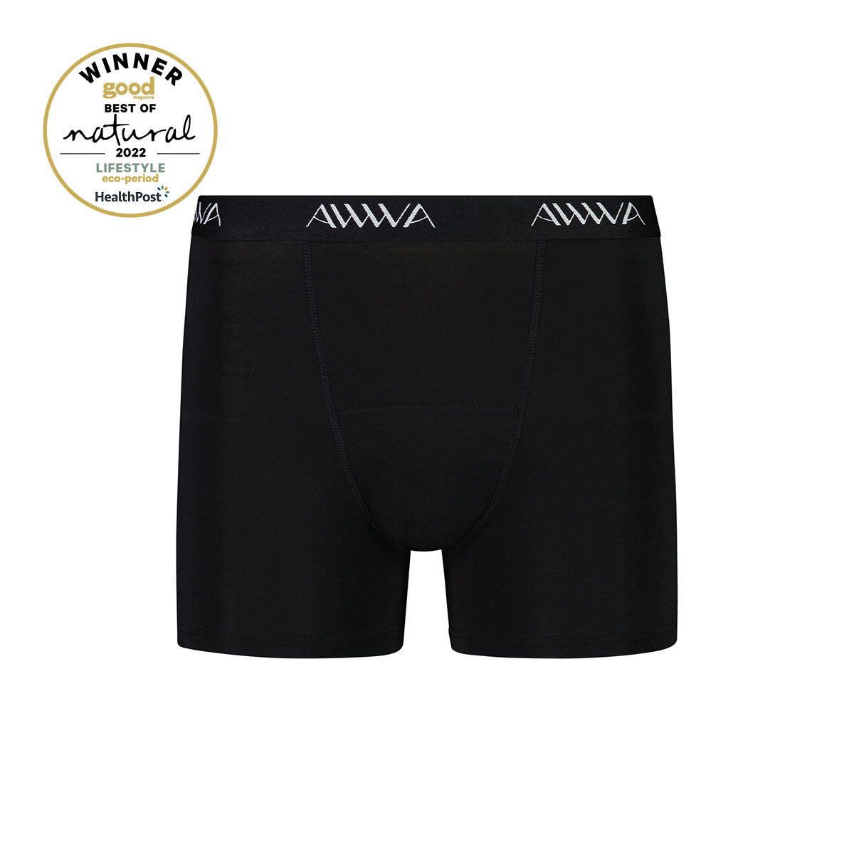 AWWA Period Boxer Brief Black_1