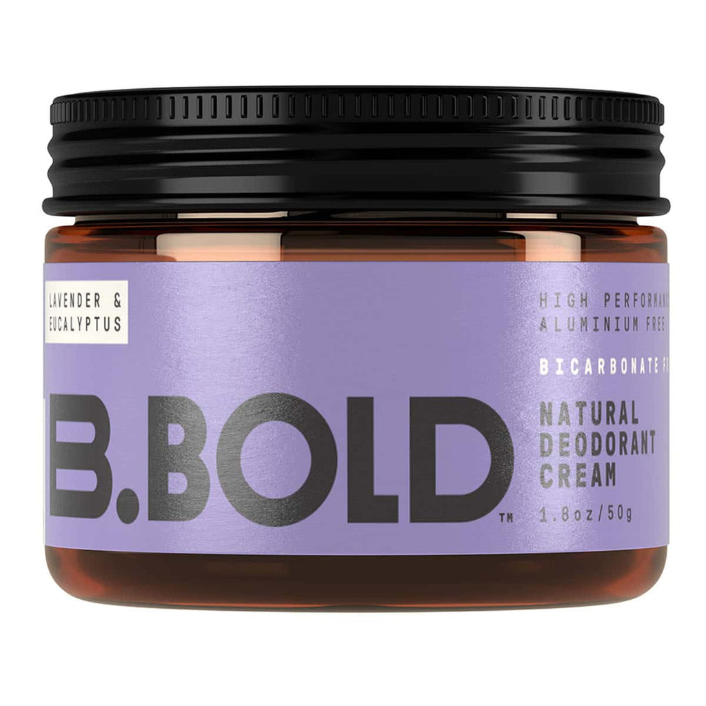B.BOLD Lavender & Eucalyptus Deodorant Cream (Bicarbonate Free) _1