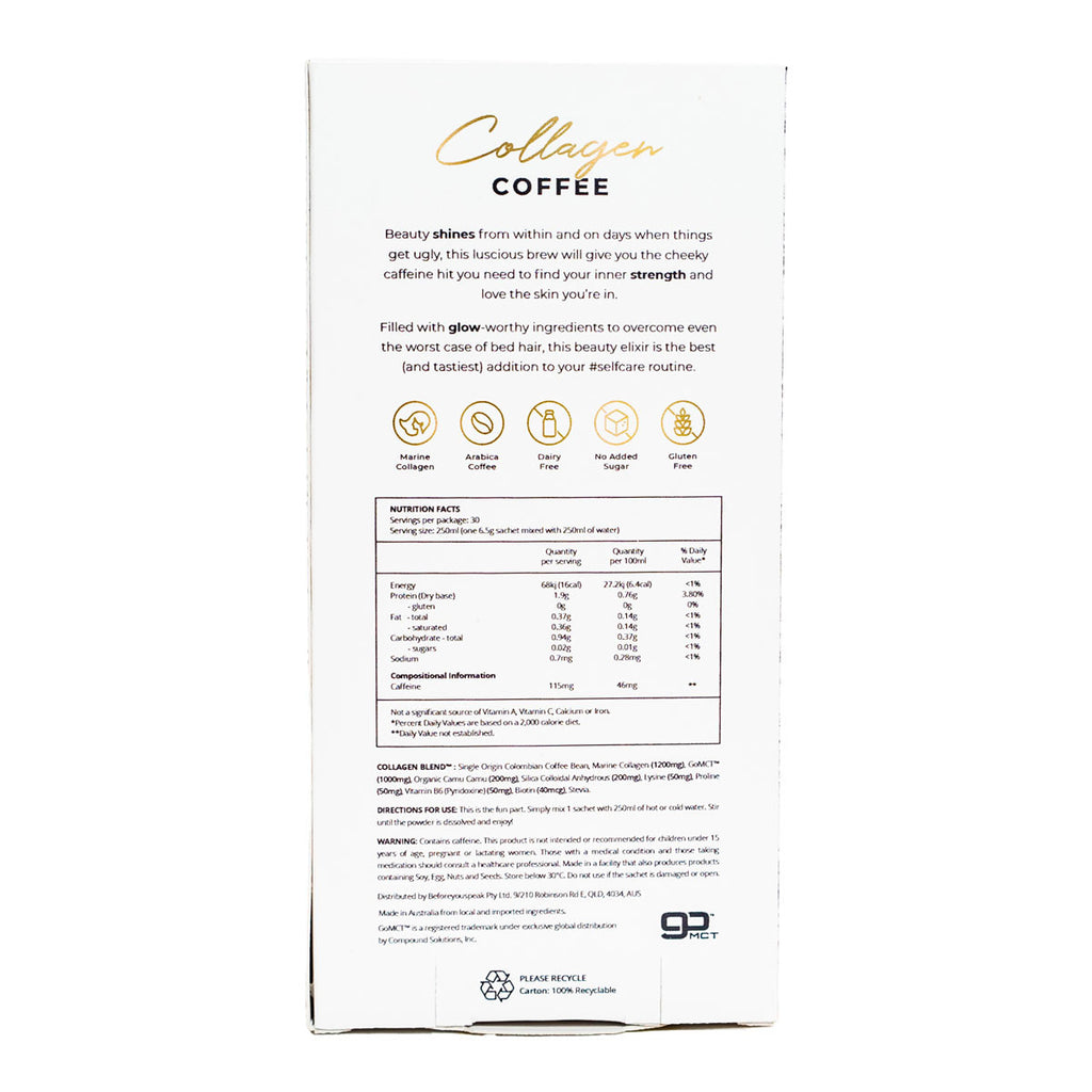 Beforeyouspeak Collagen Coffee Original _4