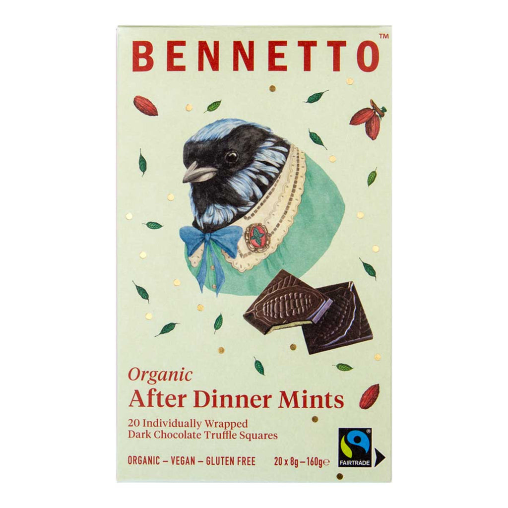 Bennetto Organic After Dinner Mints Truffle Squares _1