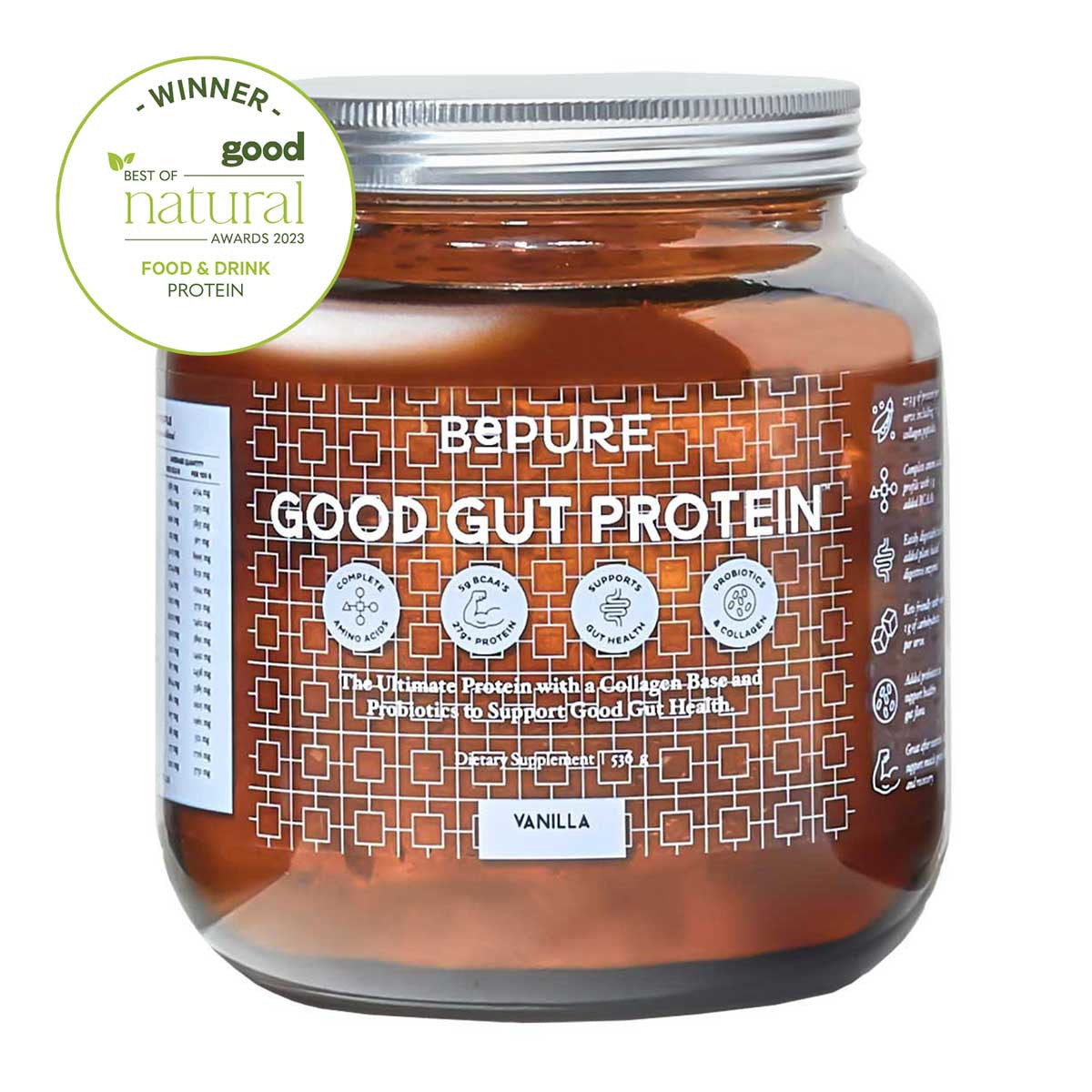 BePure Good Gut Protein - Vanilla _1