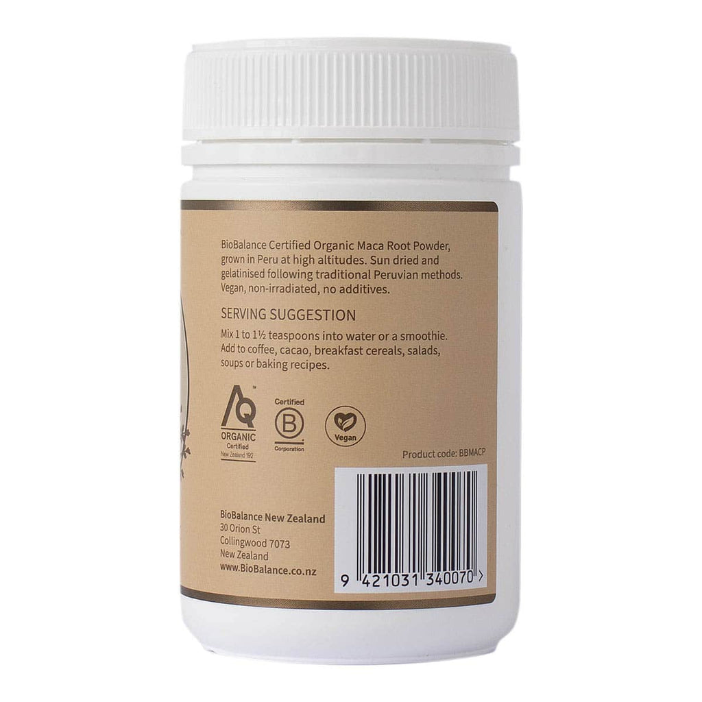 BioBalance Certified Organic Maca Powder 200g