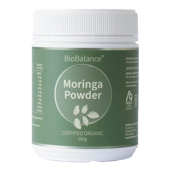 Certified Organic Moringa Powder