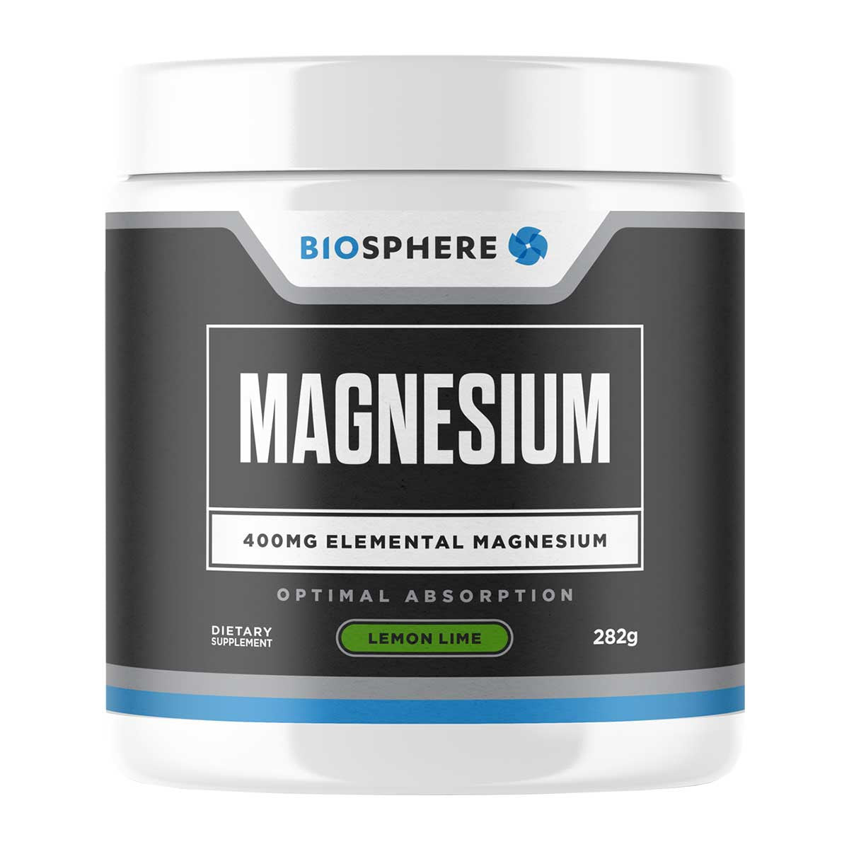 Buy Magnesium Optimal Absorption Powder - Lemon Lime by Biosphere I ...