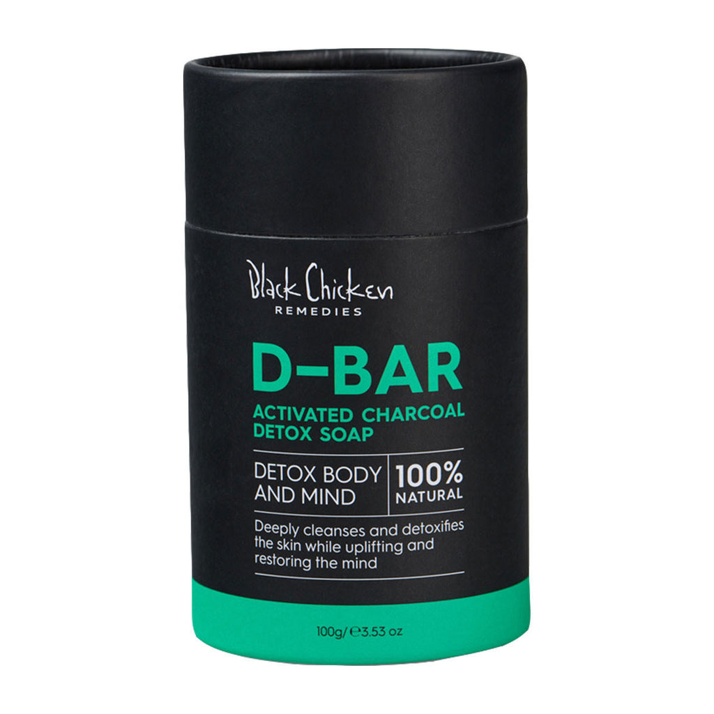 Black Chicken Remedies D-Bar - Activated Charcoal Detox Soap_1