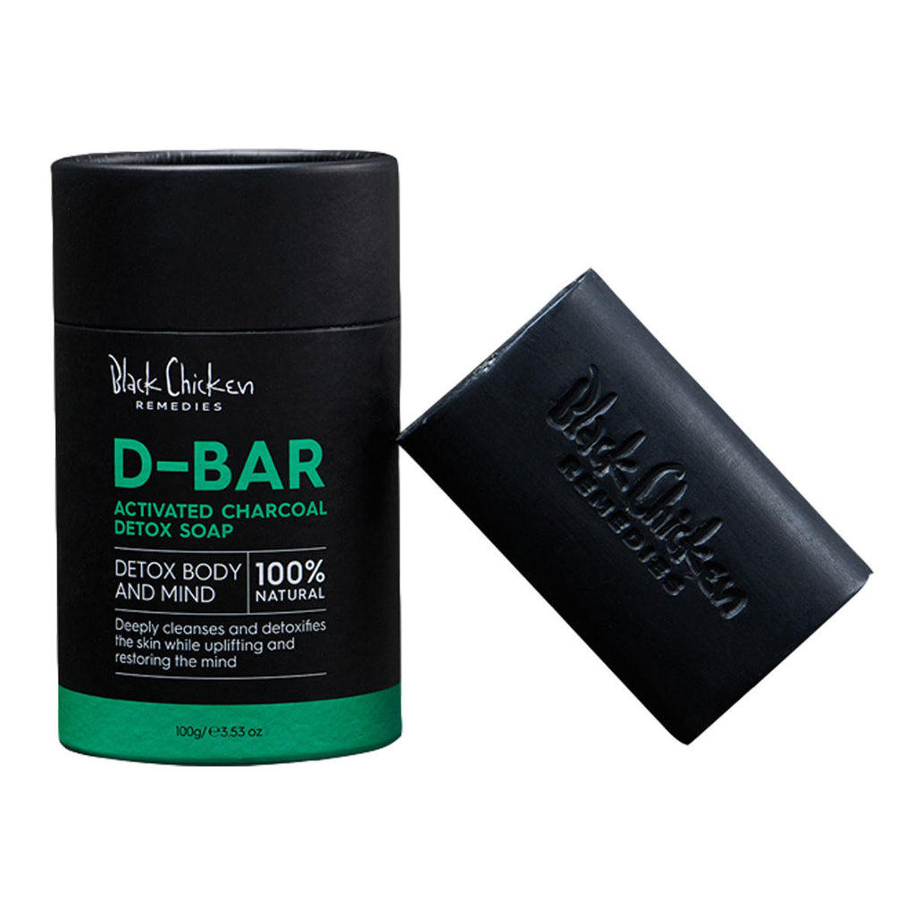 Black Chicken Remedies D-Bar - Activated Charcoal Detox Soap_2