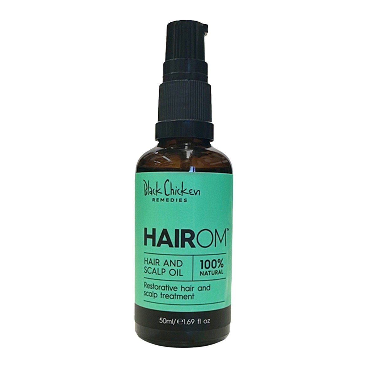 Black Chicken Remedies HairOM - Restorative Hair and Scalp Oil _1