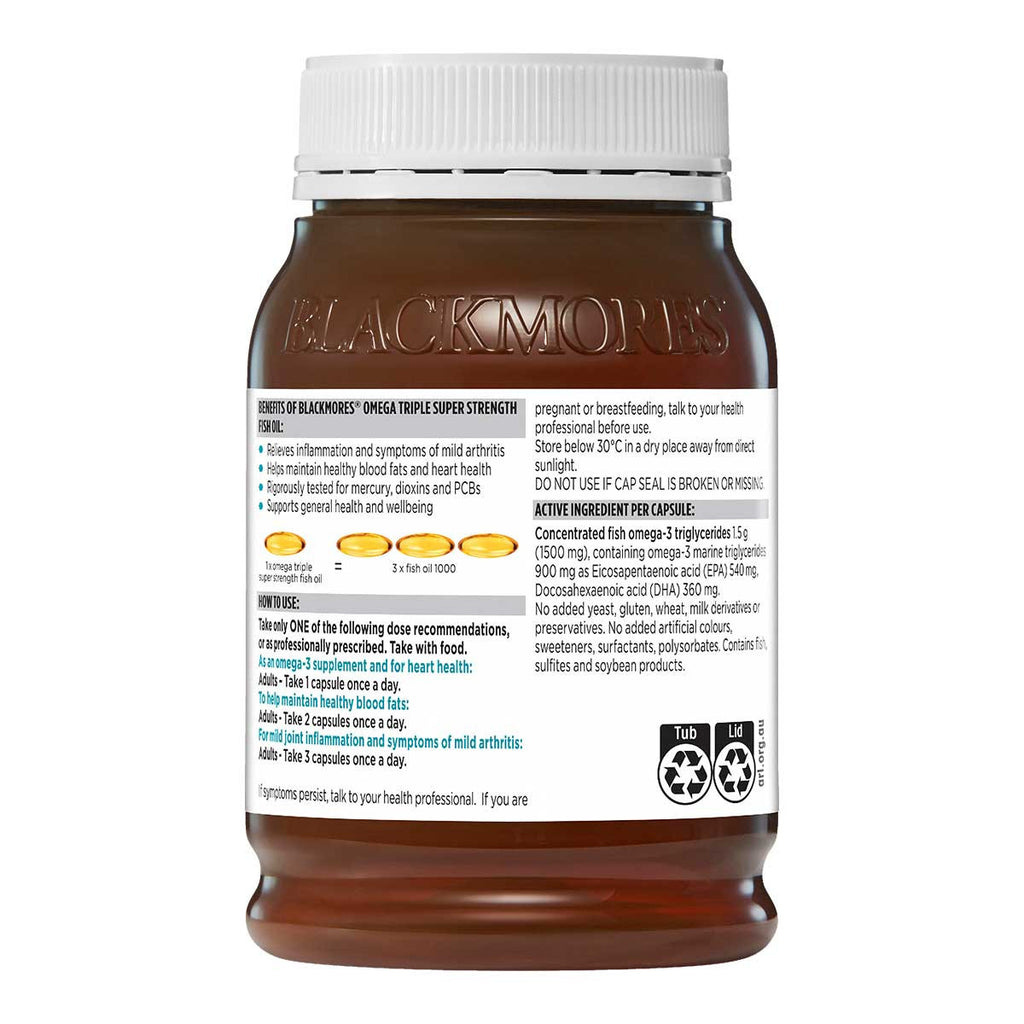 Blackmores Omega Triple Concentrated Fish Oil _2