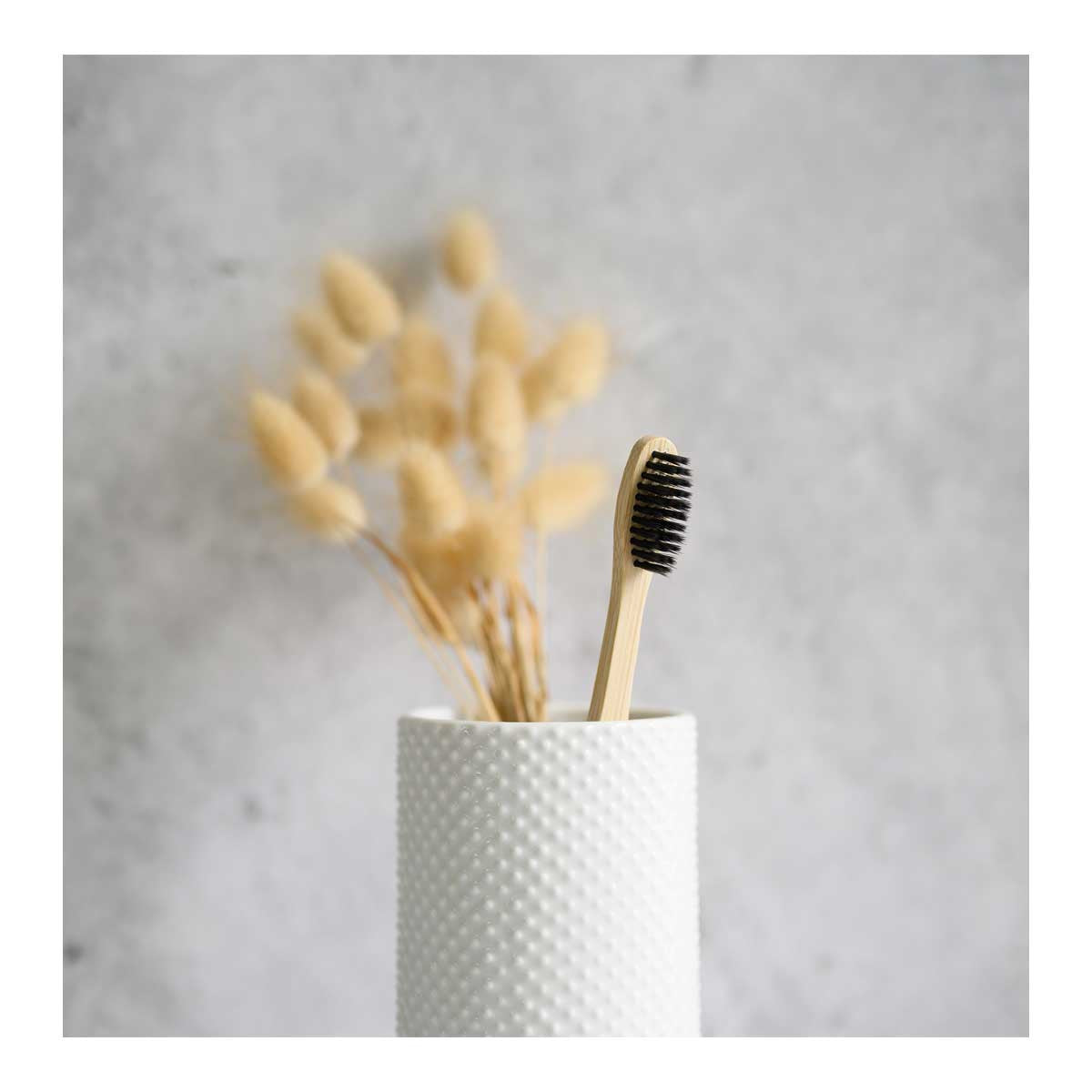 CaliWoods Adult Medium Bamboo Toothbrush _2