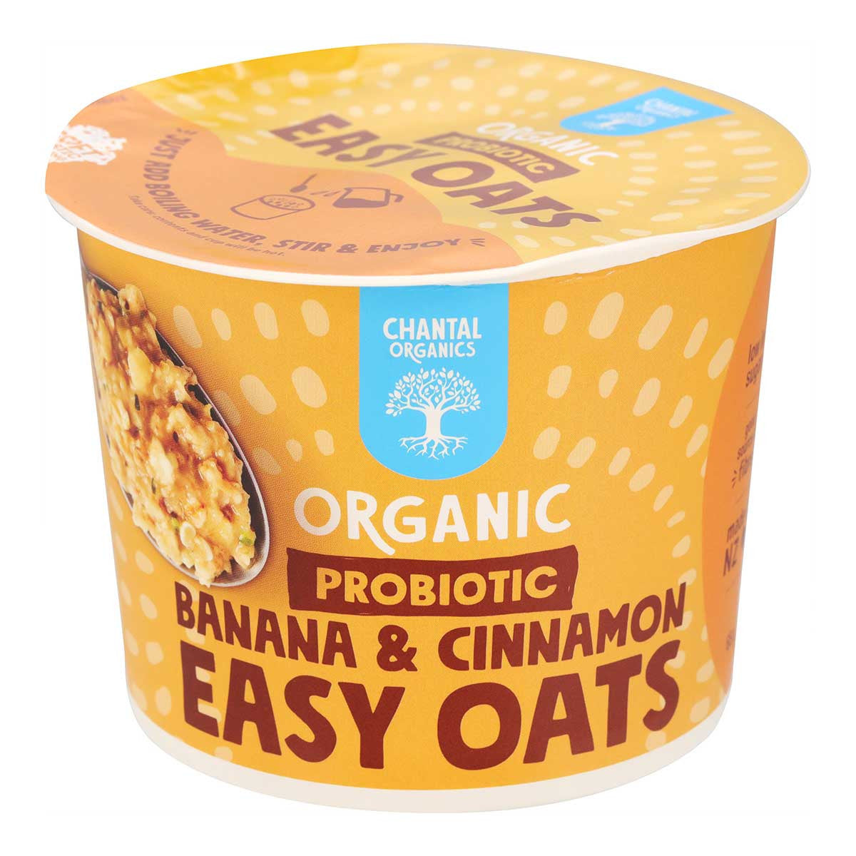 Chantal Organics Banana & Cinnamon Easy Oats _1