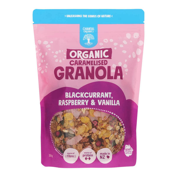 Blackcurrant, Raspberry & Vanilla Granola