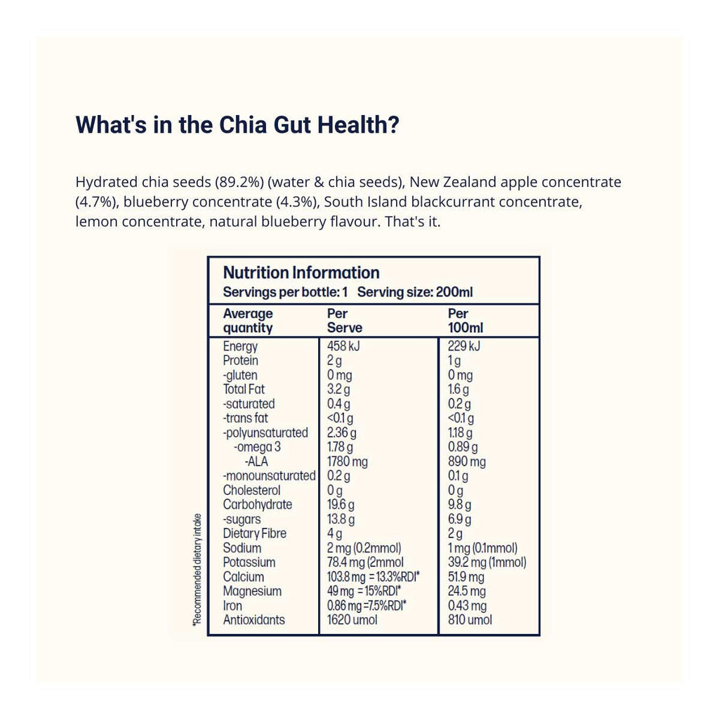 Chia Sisters Chia Gut Health - Blueberry Superfood_3