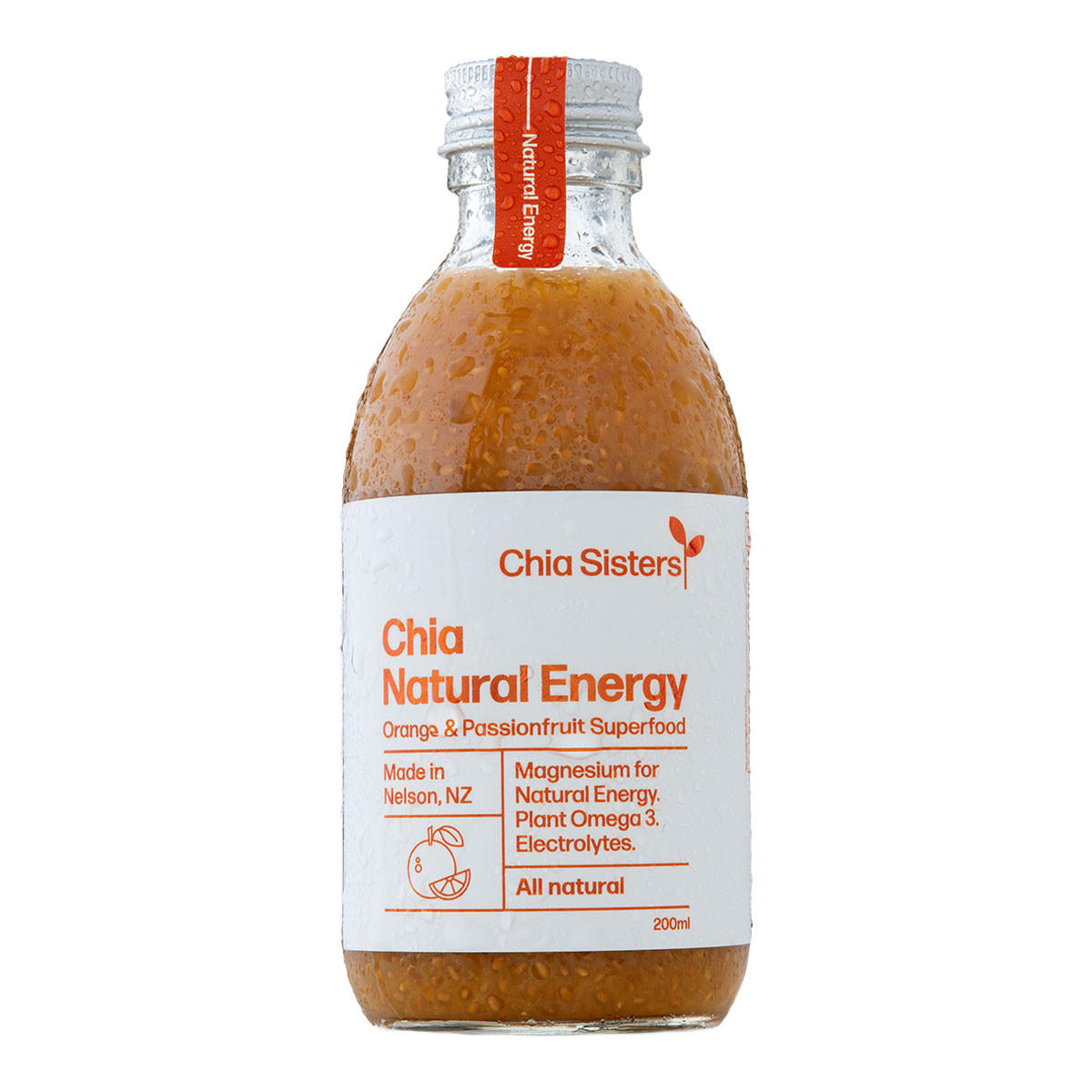 Chia Sisters Chia Natural Energy - Orange and Passionfruit Superfood_1