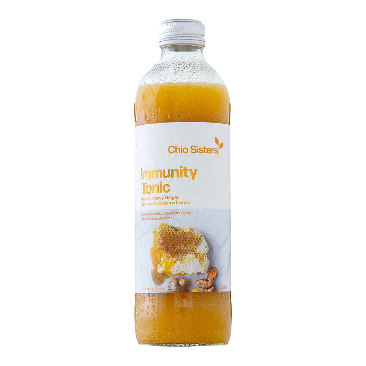 Chia Sisters Manuka Honey, Ginger, Turmeric, and Lemon Hot Tonic_1