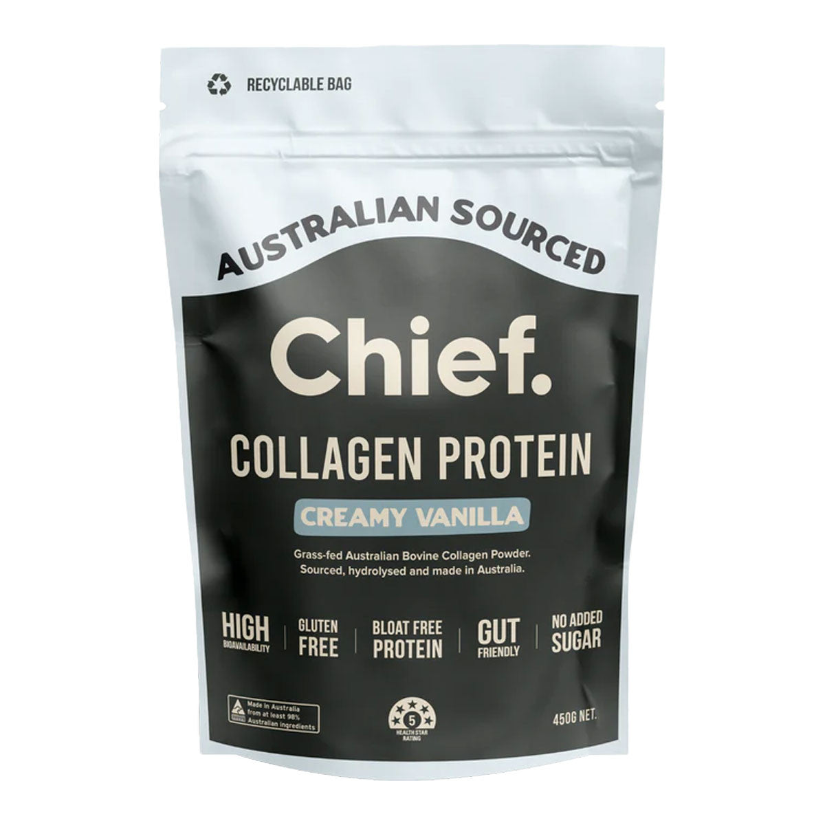 Chief Collagen Protein - Creamy Vanilla _1
