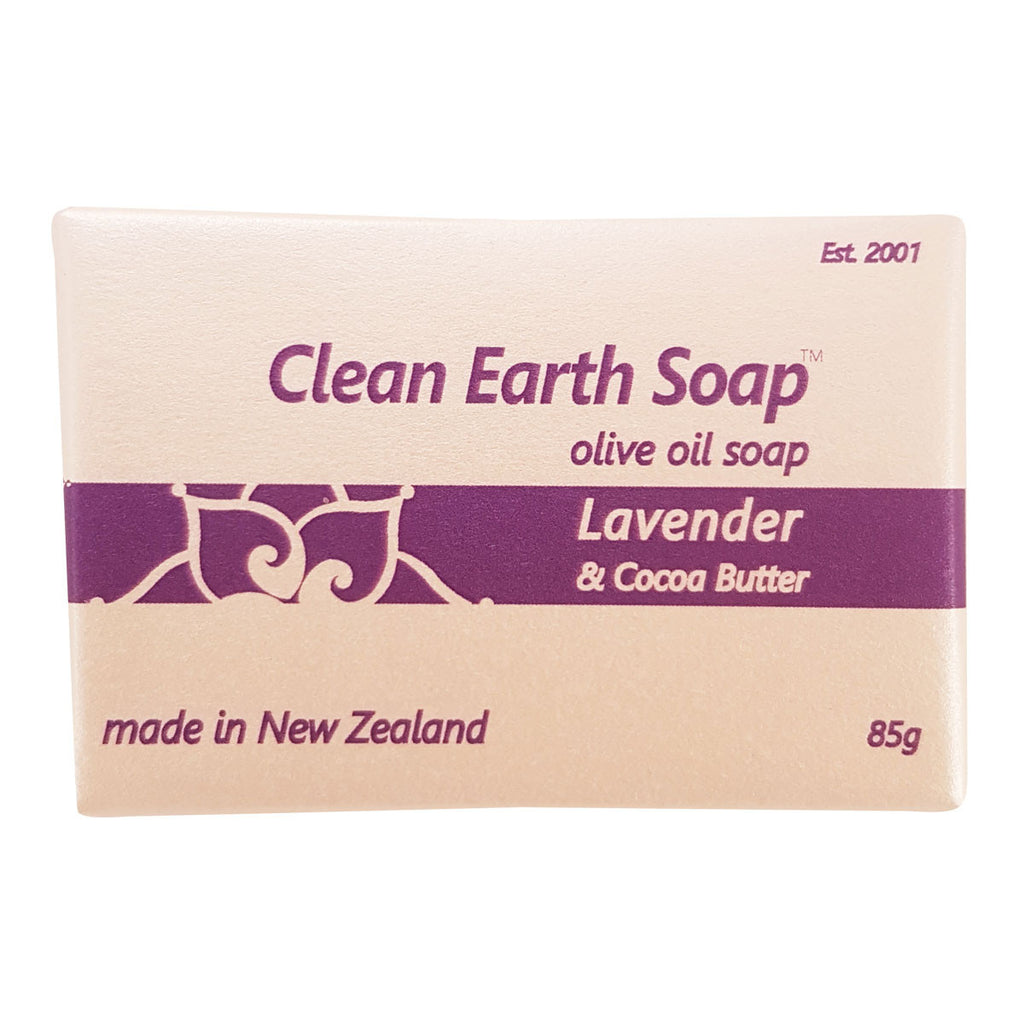 Clean Earth Soap Lavender and Cocoa Butter Bar_1
