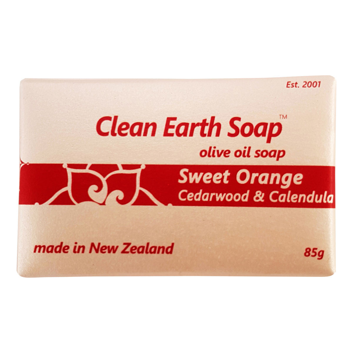 Clean Earth Soap Sweet Orange, Cedarwood and Calendula Soap_1