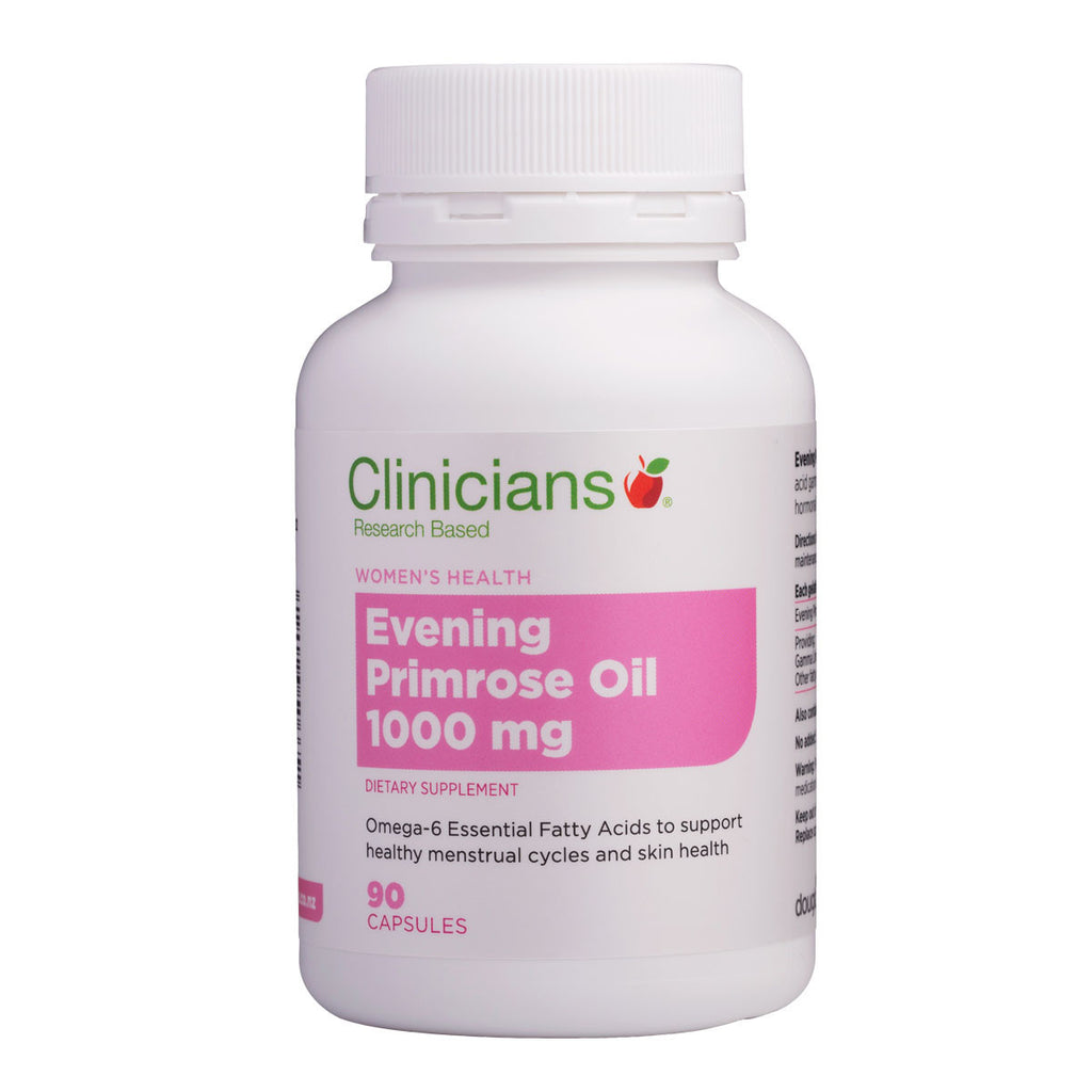 Clinicians Evening Primrose Oil 1000mg - Omega 6 Essential_1