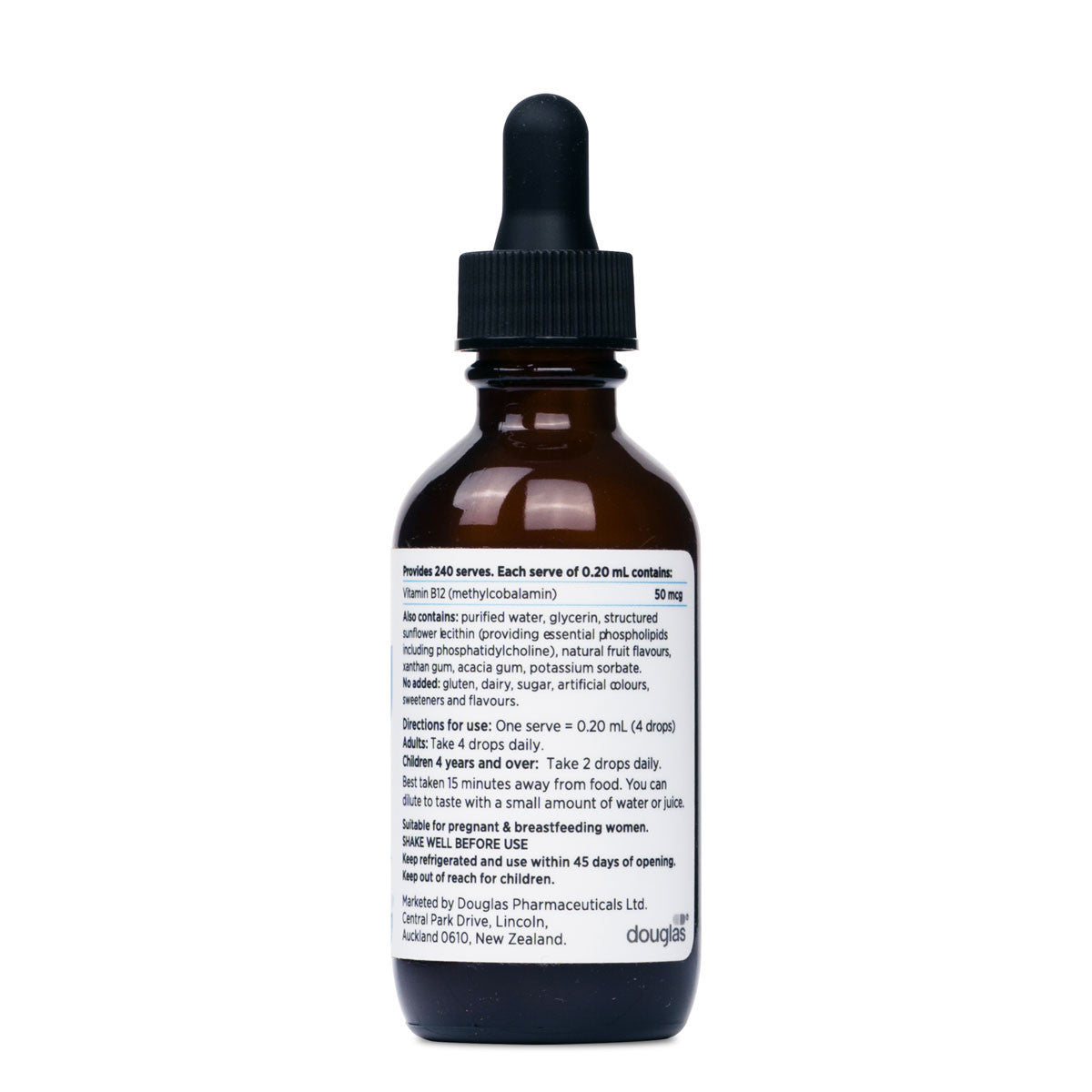 Clinicians Vitamin B12 48ml Liposomal